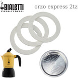 Σετ 3 φλάντζες και 1 φίλτρο για Bialetti Orzo Express 2tz